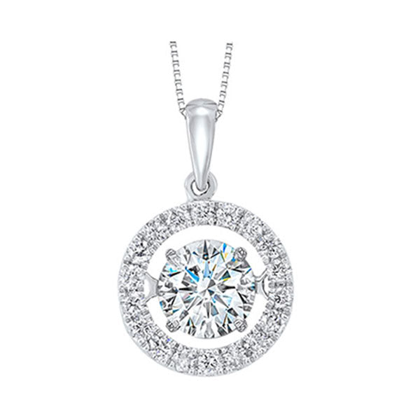 14Kt White Gold Diamond (2Ctw) Pendant