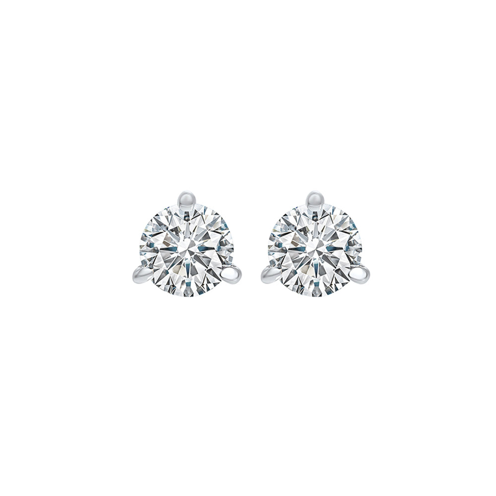 18Kt White Gold Diamond (3/8Ctw) Earring