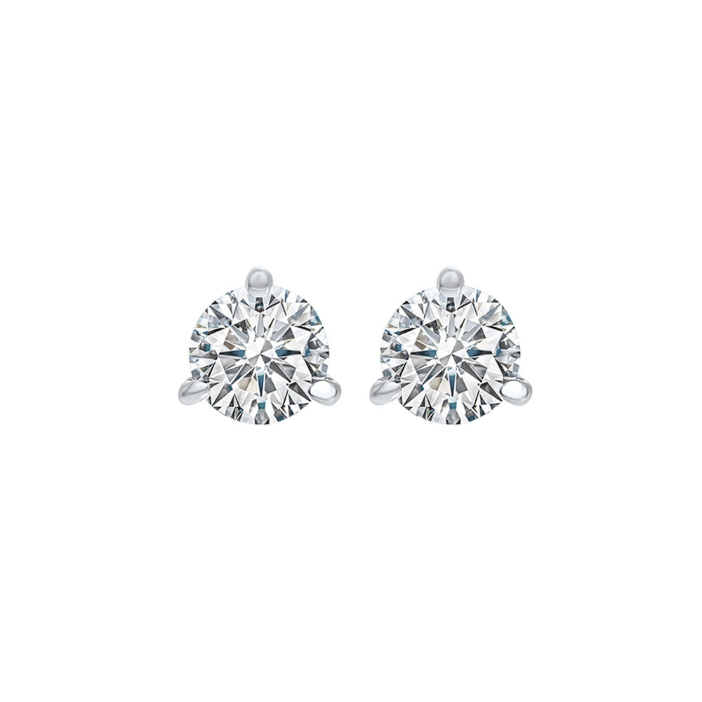 14Kt White Gold Diamond (1/2Ctw) Earring